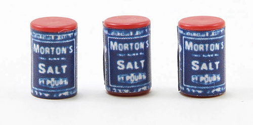 Dollhouse Miniature Morton Salts (3)